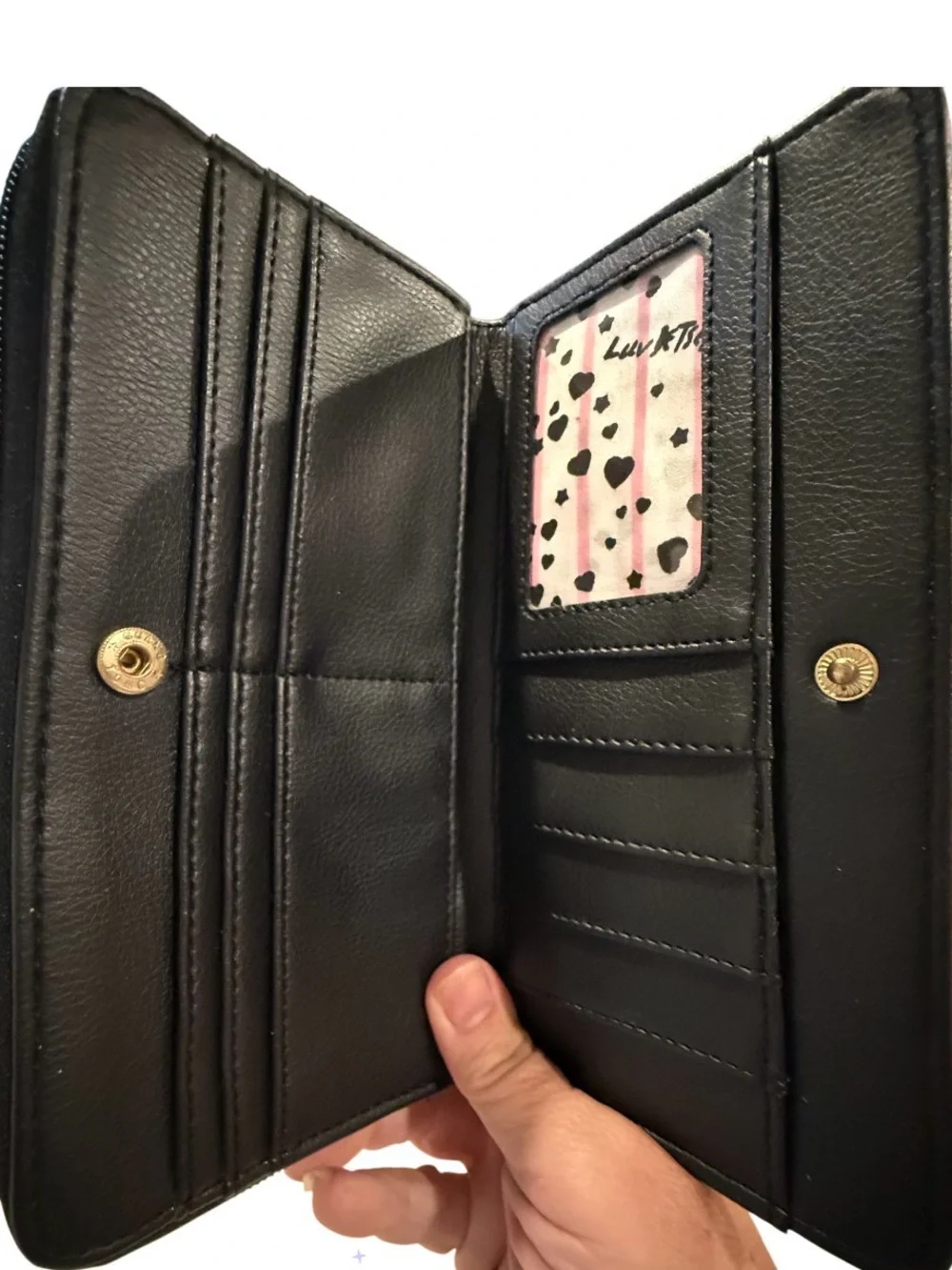 Luv Betsey by Betsey Johnson Kitsch Kitten Cat Wallet